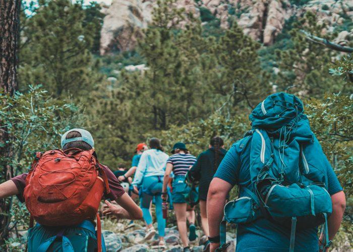 De nombreuses randonnées sont possibles à proximité de Valdie