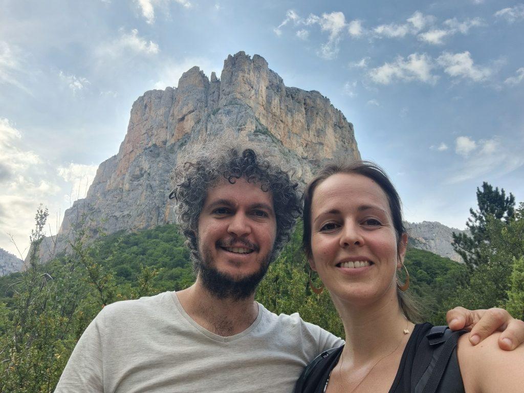 Guillaume et Maud, les gérants du camping